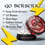 Berserker Caffeine Pouches - Apple Danish