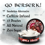 Berserker Caffeine Pouches - Apple Danish