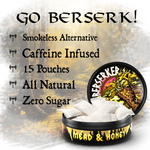 Berserker Caffeine Pouches - Mead & Honey