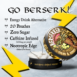Berserker Caffeine Pouches - Mead & Honey