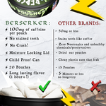 Berserker Caffeine Pouches - Sampler 11 Pack