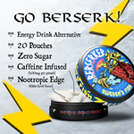 Berserker Caffeine Pouches - Sweden's Fish