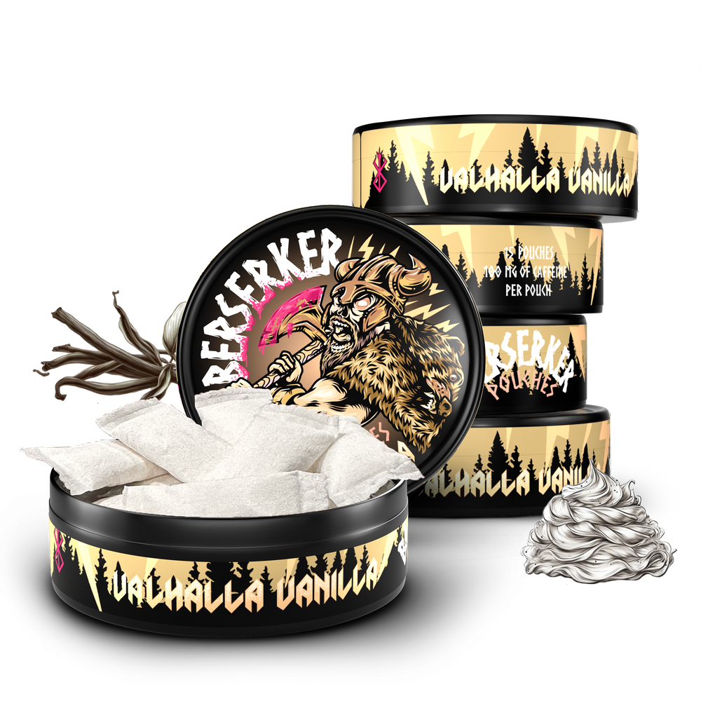 Berserker Caffeine Pouches - Valhalla Vanilla