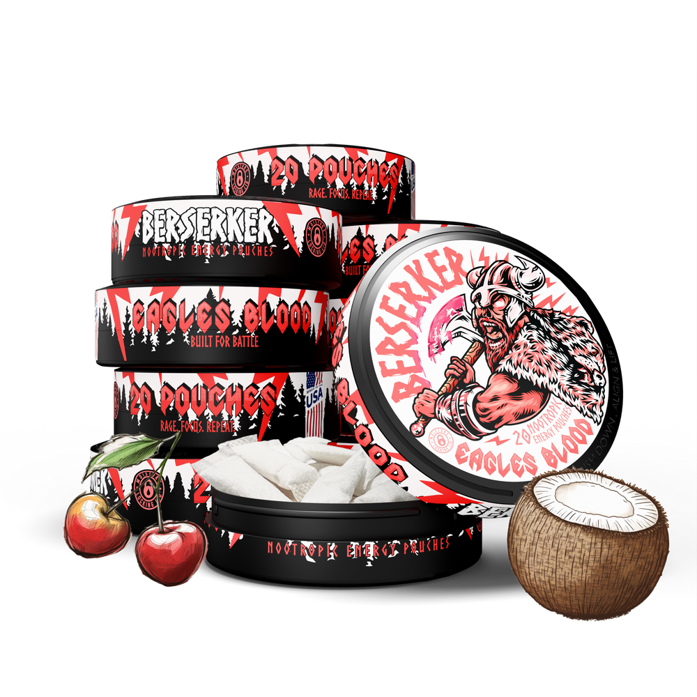 Berserker Caffeine Pouches - Eagles Blood