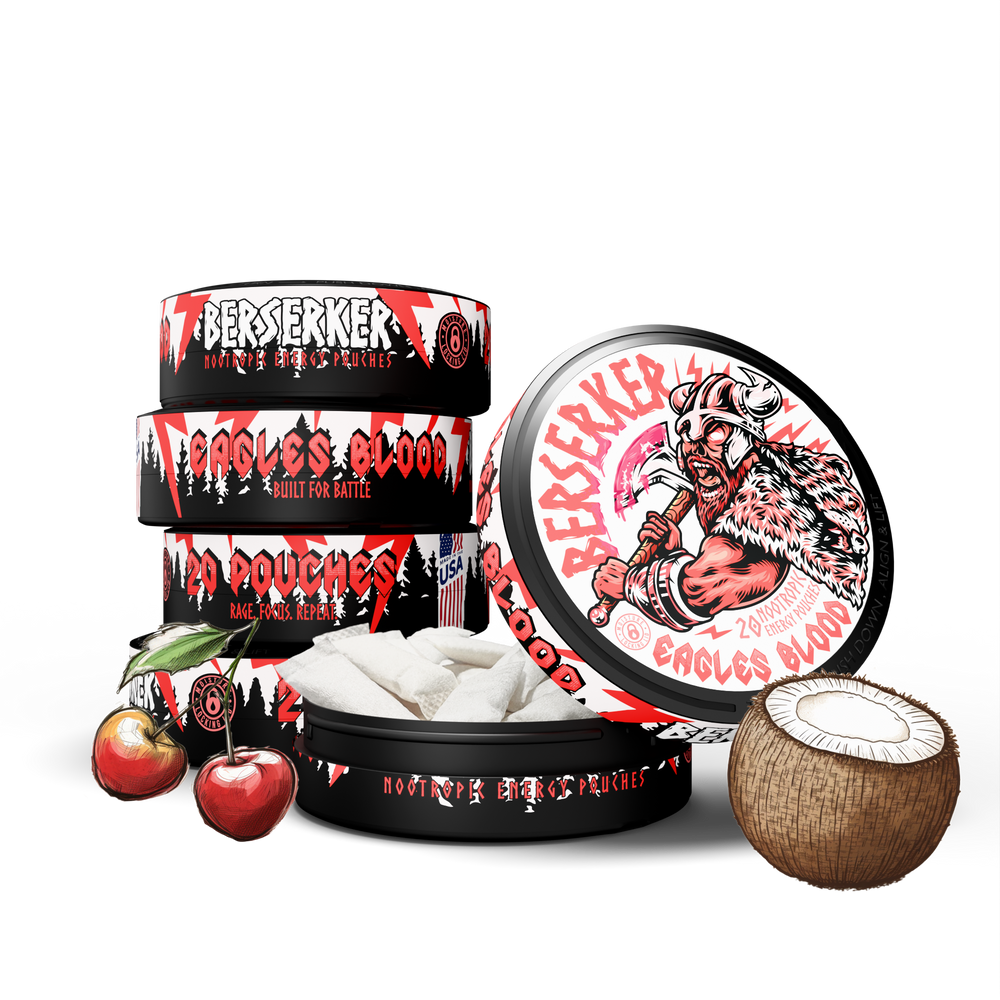 Berserker Caffeine Pouches - Eagles Blood