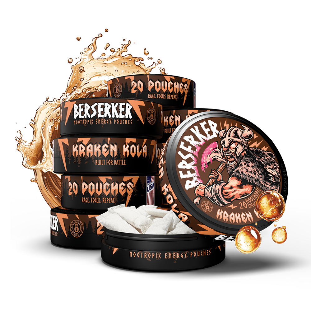 Berserker Caffeine Pouches - Kraken Kola