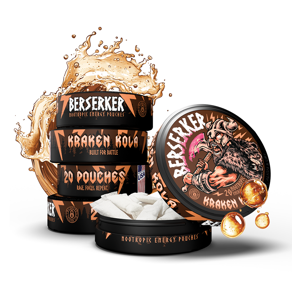 Berserker Caffeine Pouches - Kraken Kola